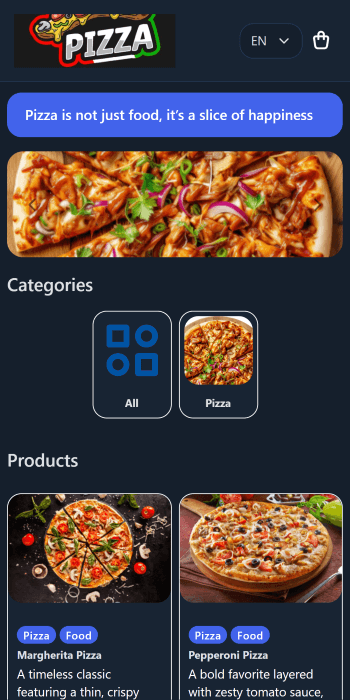Modern Indigo Dark theme preview