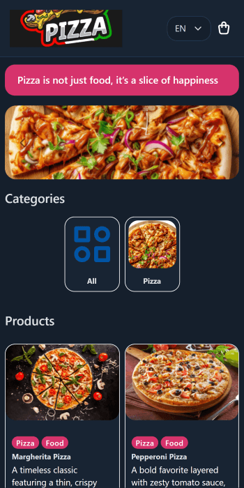 Modern Pink Dark theme preview