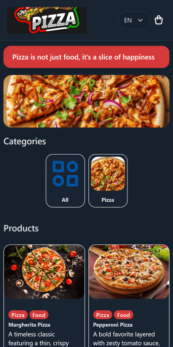 Modern Red Dark theme preview