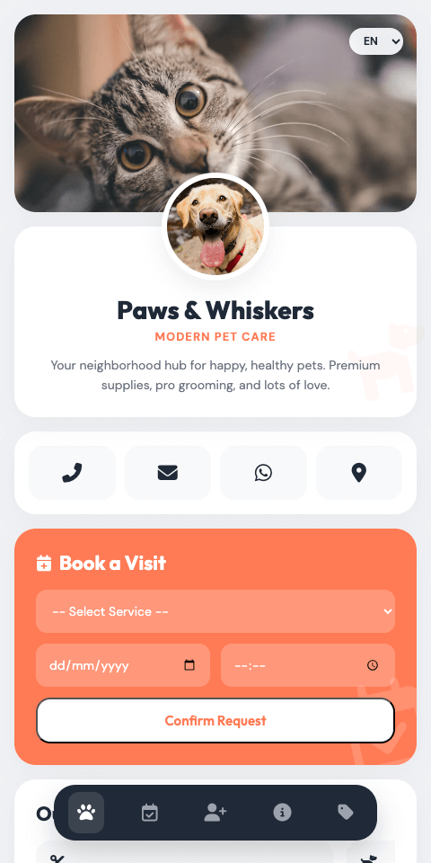 Pet Store theme preview