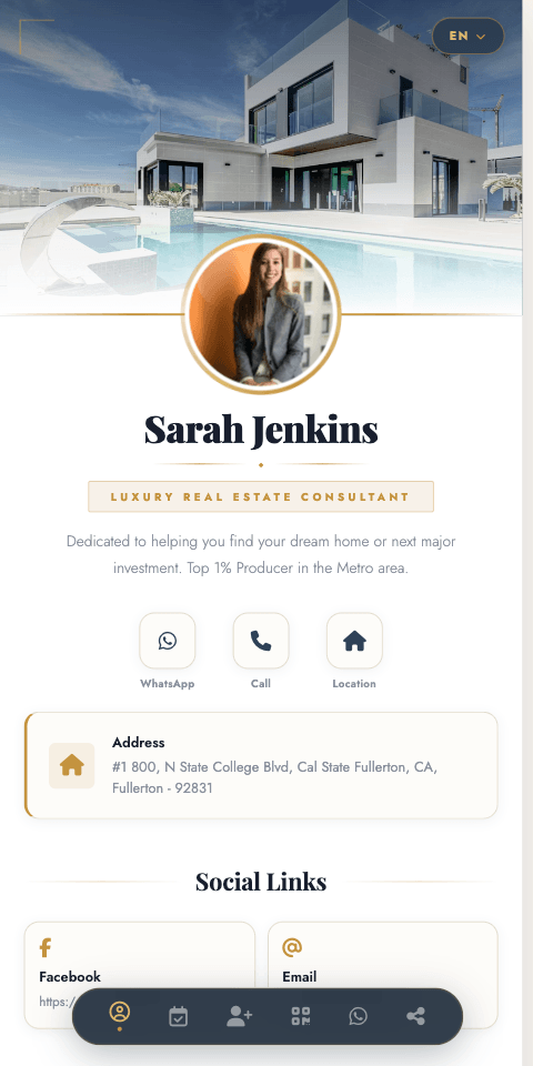 Real Estate theme preview