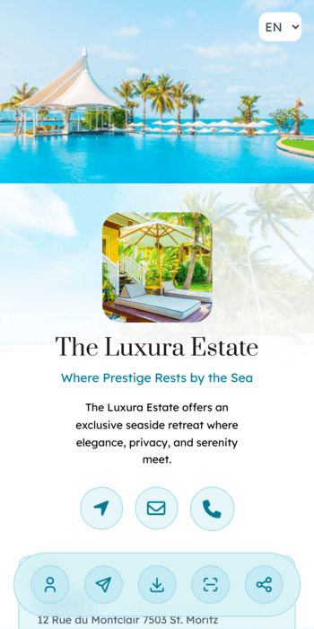 Resort theme preview