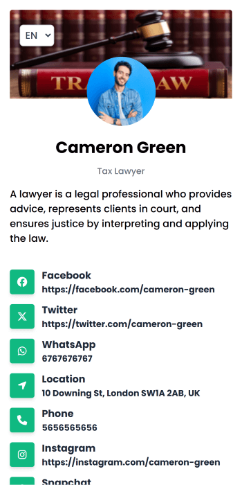 Flat Green theme preview